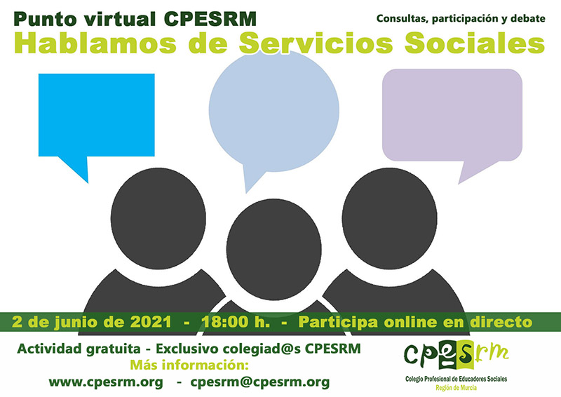 Punto Virtual CPESRM Hablamos de Servicios Sociales
