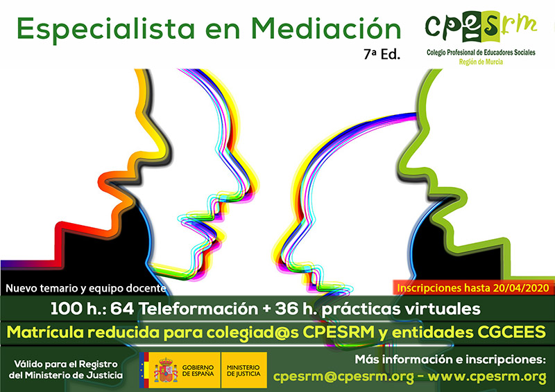 Becas para Especialista en Mediación CPESRM 7ª Ed.