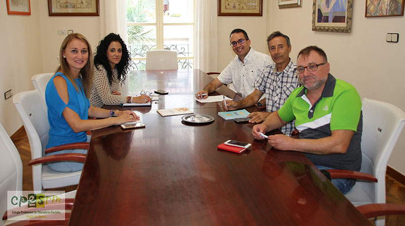 Reunión con la Alcaldesa de Alhama de Murcia 11/09/2019