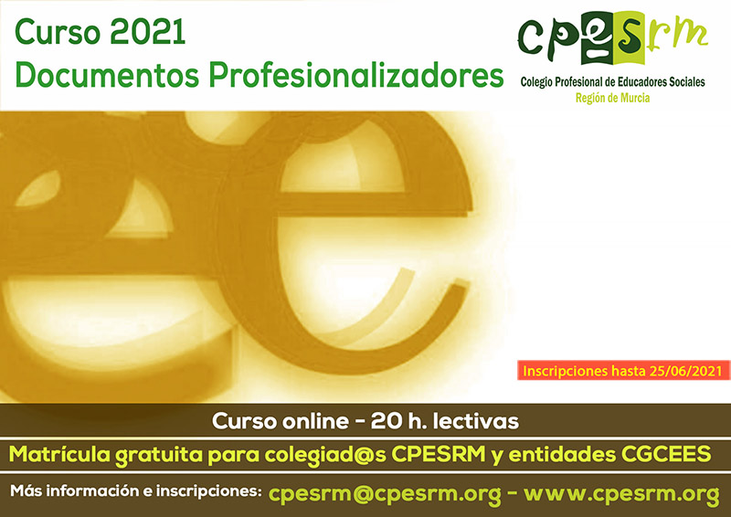 Curso Documentos Profesionalizadores CPESRM 2021
