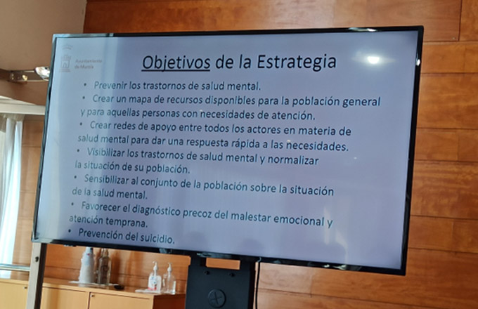 2ª mesa de la Salud Mental del Ayuntamiento de Murcia
